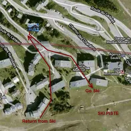 Apartment La Grande Ourse - 150m2 Almost Ski-in Ski-out *