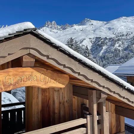 アパート La Grande Ourse - 175m2 Almost Ski-in Ski-out *